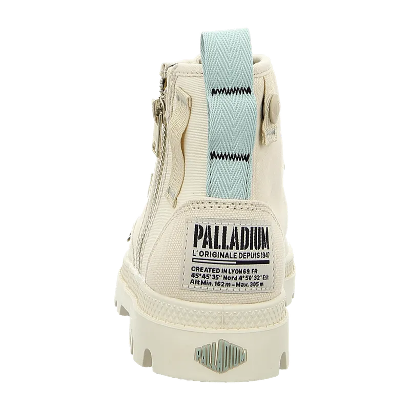 Palladium Palladium Schnürstiefelette Pampa Detroit Zip SU für Damen, Weiß, – Produktbild 4 von 7