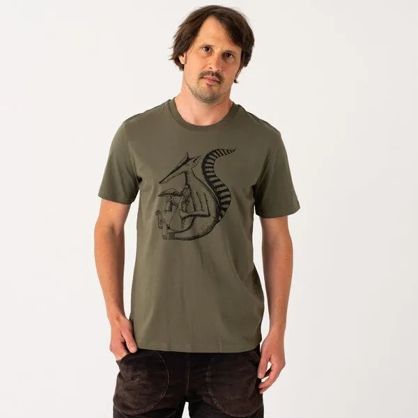 Cmig Cmig Duchs T-Shirt für Herren in khaki – Produktbild 1 von 3