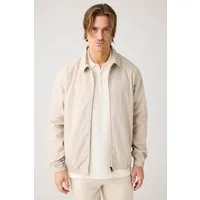 KnowledgeCotton Apparel KnowledgeCotton Apparel Herren vegan Jacke Light Poplin Light Feather Gray – Produktbild 1 von 1