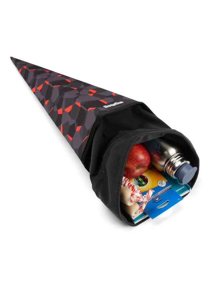 Ergobag Ergobag Schultüte Schultüte, 2-in-1 Funktion: Schultüte oder Aufbewahrungsbeutel, Grau, – Produktbild 2 von 3