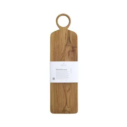 Originalhome Originalhome Schneidebrett aus Altteakholz, Fem L – beidseitig nutzbar, natürlich geölt & klimaneutral. – Produktbild 1 von 1