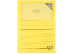 Elco 100 Elco Sichtmappe/Fenstermappe "Ordo zero" gelb – Produktbild 1 von 1