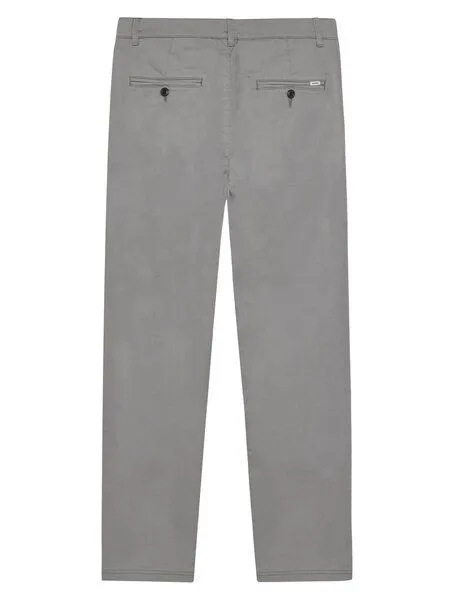 KnowledgeCotton Apparel KnowledgeCotton Apparel Canvas-Hose CHUCK, Ultimate grey, – Produktbild 2 von 4