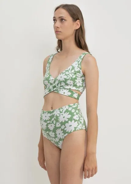 boochen boochen Bikini Slip Noja - wendbar, Green moonflower (grün), – Produktbild 4 von 4