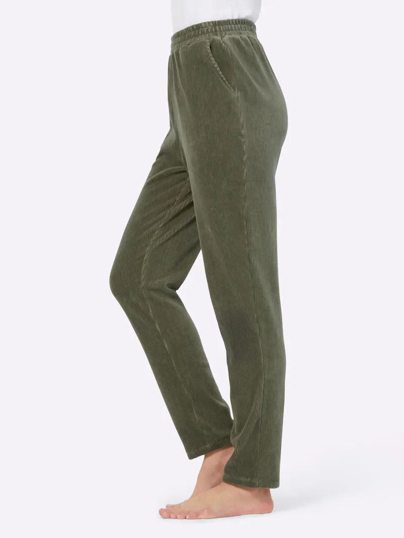 feel good Hose khaki, Khaki, – Produktbild 1 von 2
