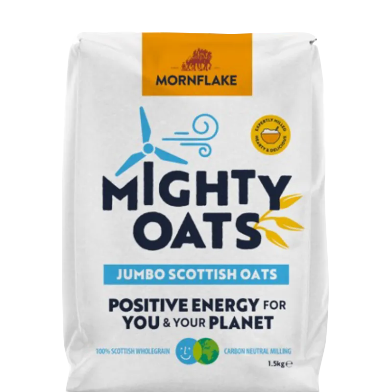 MornFlake MornFlake Vollkorn Haferflocken Scottish Jumbo Oats 1,5 kg – Produktbild 1 von 1