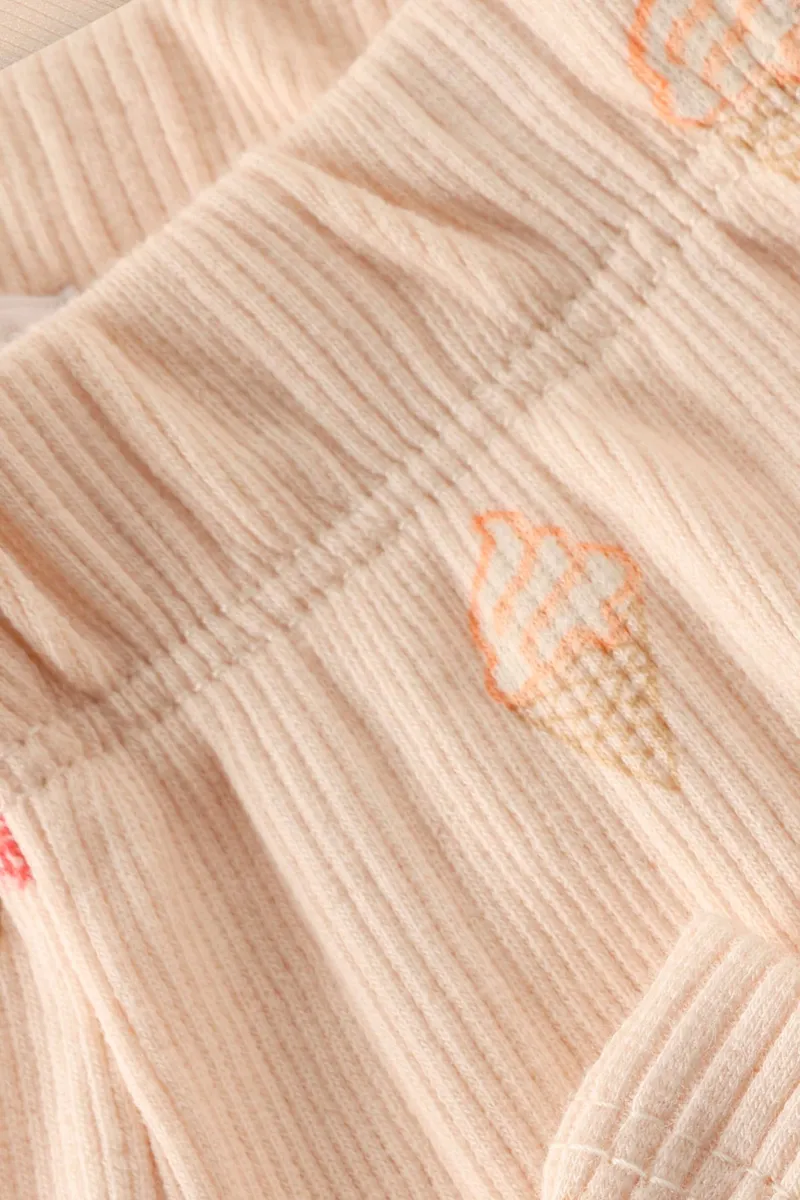 Noppies Baby Leggings flared all over print, Beige, – Produktbild 3 von 5