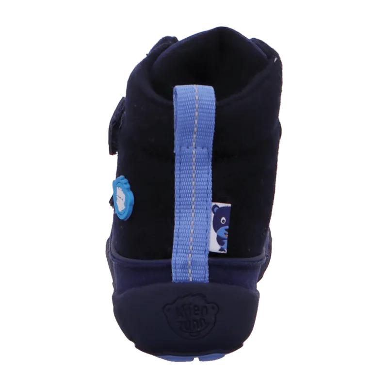 Affenzahn Affenzahn Comfy Walk Mid Bär für Kinder, blau, Größe 21 EU, Blau, – Produktbild 4 von 7
