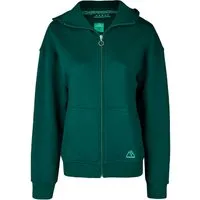 nice to meet me nice to meet me Damen vegan Rundschreiben Hoodie Grün – Produktbild 1 von 1