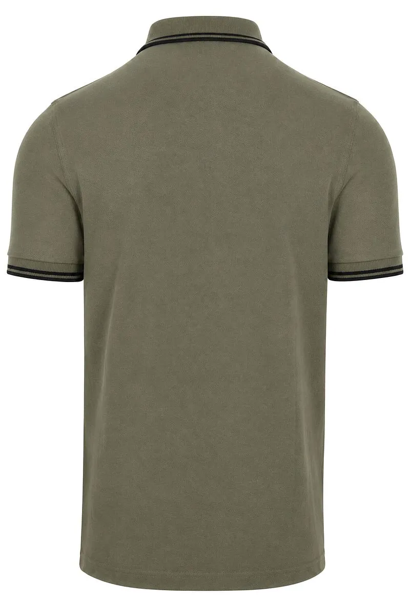 Fred Perry Fred Perry Poloshirt Tipped M3600 Grün Z50 - Größe XXL, Grün, – Produktbild 1 von 5