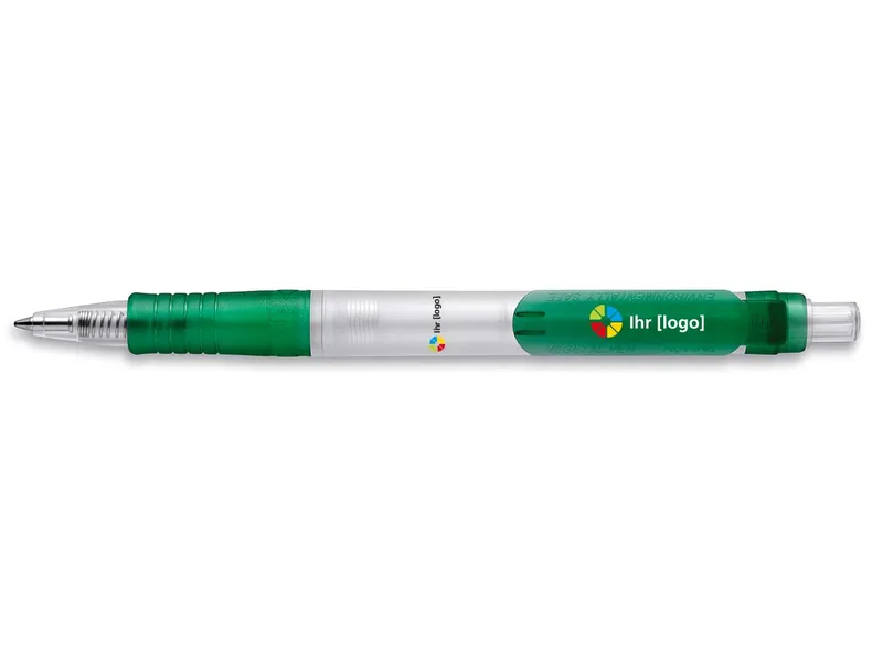 Memo Druckkugelschreiber 'Eco-Pen' grün – Produktbild 1 von 1