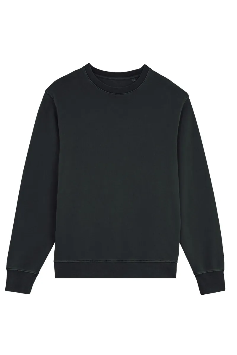 UNIPOLAR UNIPOLAR Herren vegan Sweatshirt Unisex Match, Schwarz, – Produktbild 1 von 2