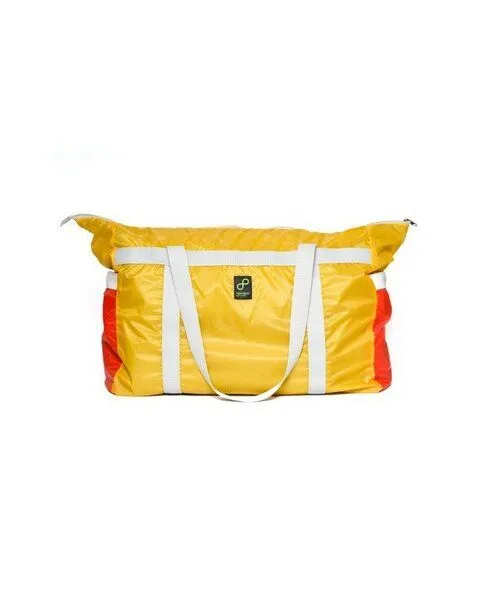 DEMANO DEMANO Travel Bag Hergestellt aus Fallschirmresten, Gelb, – Produktbild 1 von 4