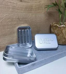 Hydrophil HYDROPHIL Umweltfreundliche Seifendose aus Weißblech für feste Seife – Produktbild 1 von 1