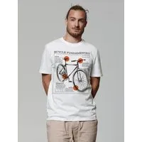 watapparel watapparel T-Shirt Unisex Fahrrad Grundlagen, Off white, – Produktbild 1 von 1