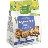 Le Moulin du Pivert LE MOULIN DU PIVERT Bio-Mini-Kekse mit Schokolade, 170 g – Produktbild 1 von 1