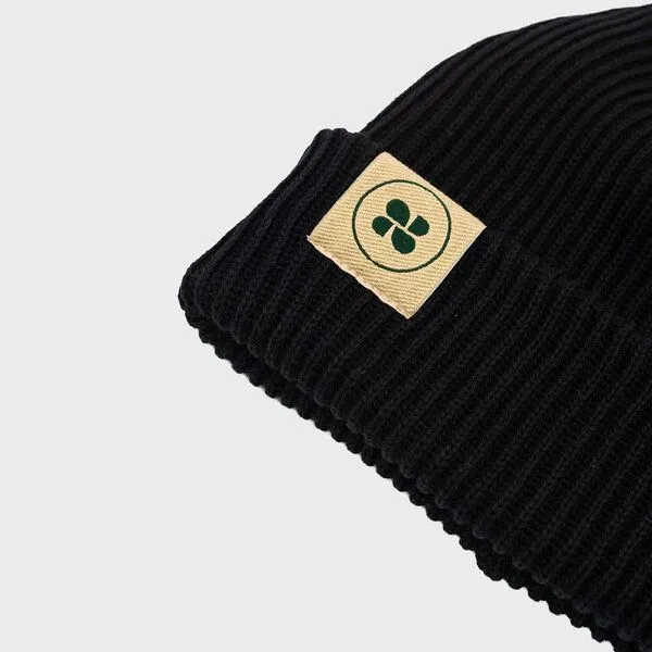 New Orchard New Orchard Winter Vegan Beanie, Schwarz, – Produktbild 3 von 4