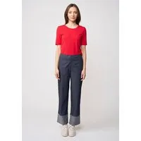 LANA Organic LANA Organic Denimhose aus Bio Baumwolle für Damen, Modell Raquel, Denim, – Produktbild 2 von 5