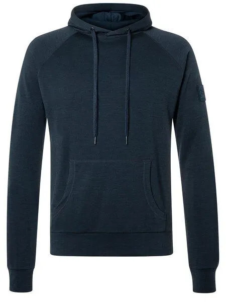 Super.Natural Super.Natural Kapuzenpullover FAVOURITE BIO für Herren, Merino, Blueberry, – Produktbild 4 von 4