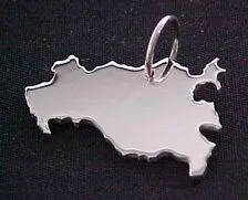 S.W.w. Schmuckwaren S.W.w. Schmuckwaren MECKLEMBURG-VORPOM. Kettenanhänger in 925 Silber – Produktbild 1 von 1