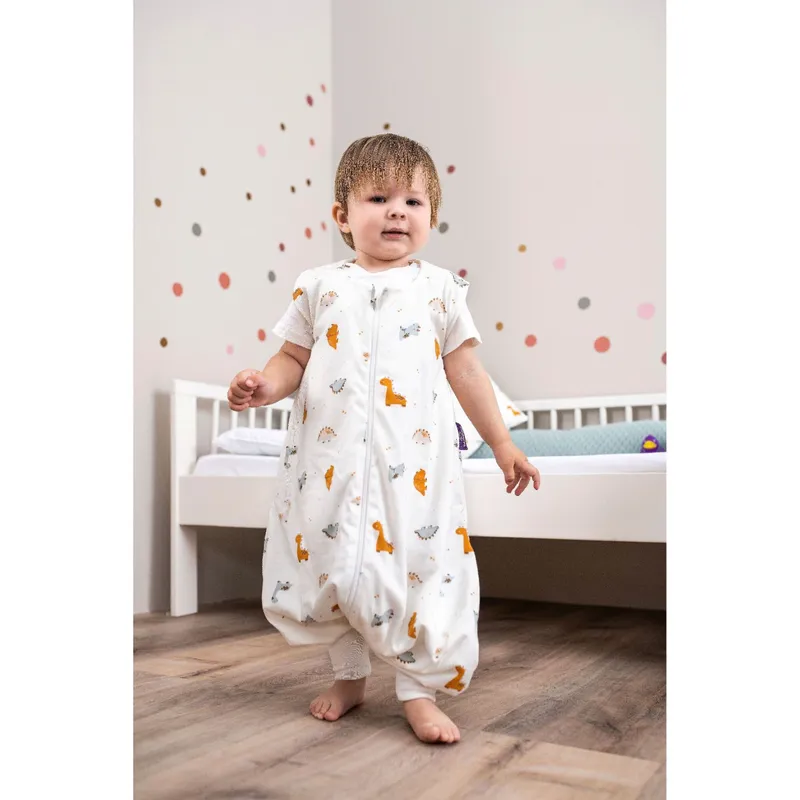 Träumeland Träumeland Ganzjahres-Sleepoverall TO GO 1.5 TOG, Orange, – Produktbild 3 von 3