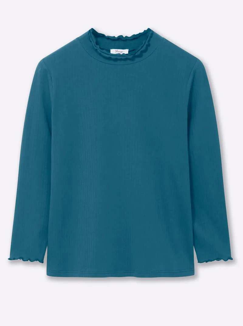 sheego Rollkragenshirt topas, Topas, – Produktbild 2 von 2
