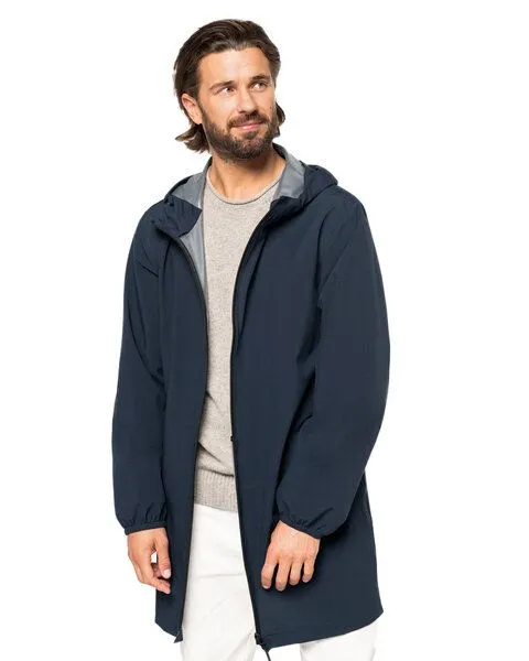 YTWOO YTWOO Wasserdichte und nachhaltige Unisex-Jacke, Navy, – Produktbild 2 von 3