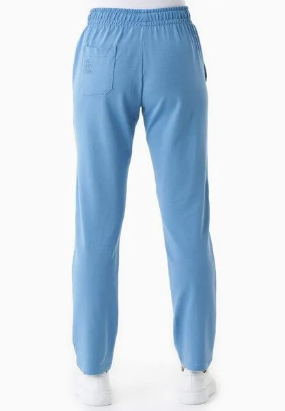 ORGANICATION ORGANICATION PARRLA | Leichte Sweathose aus Bio-Baumwolle, Blue fog, – Produktbild 4 von 4