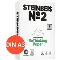 Steinbeis 500 Blatt Steinbeis Recycling Kopierpapier "No.2, TrendWhite" DIN A3 – Produktbild 1 von 1