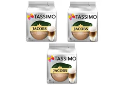 Tassimo Tassimo Kaffee Kapseln Jacobs Typ Latte Macchiato Classico T Discs 3 x 8 Getränke, 792 g, (Packung, 3er Pack) – Produktbild 1 von 1