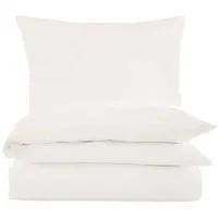 hessnatur hessnatur Satin Bettwäsche-Set aus reiner Bio-Baumwolle, Naturweiss, – Produktbild 2 von 8