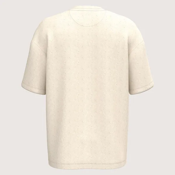 YTWOO YTWOO Oversize T-Shirt French Terry Ultraheavy, Raw natural, – Produktbild 3 von 4