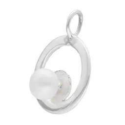 pakilia pakilia Silber Kette Schaukelnde Perle Fair-Trade und handmade – Produktbild 1 von 1