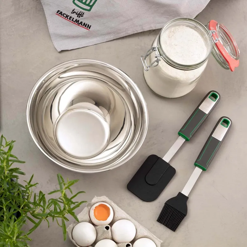 Chefkoch trifft Fackelmann Chefkoch trifft Fackelmann Backhelfer-Set Bonn, 3-teilig – Produktbild 2 von 2