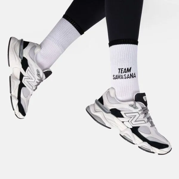 Natural Vibes Natural Vibes Team Savasana Yoga Socken | Bio GOTS | Tennissocken | Herren Damen Socken | Unisex – Produktbild 4 von 4