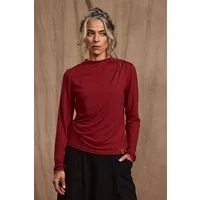 KOKOworld KOKOworld Rollkragenpullover Camino in Terracotta aus EcoVero-Viskose, Terracotta (braun), – Produktbild 1 von 1