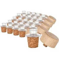 Kork Deko Kork-Deko Flaschenausgießer 25er Set Kork Ø 26-28mm Gastro-Vorratspack Buche – Produktbild 1 von 1