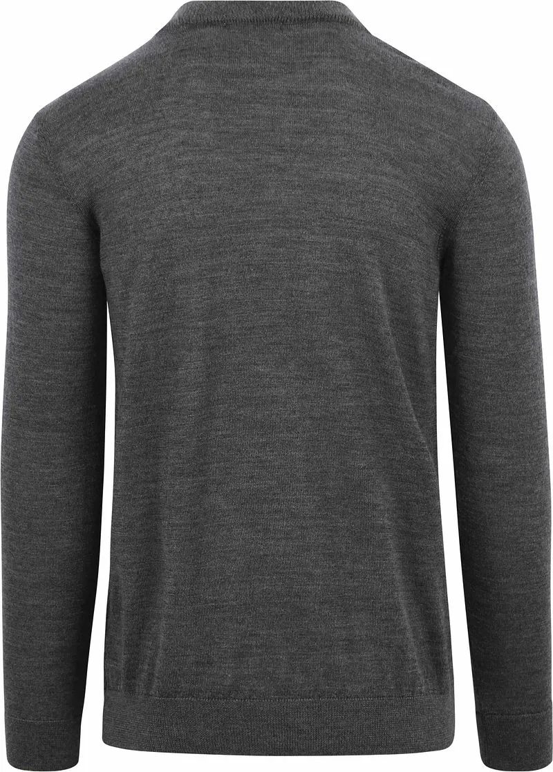 KnowledgeCotton Apparel KnowledgeCotton Apparel WollpulloverAnthrazit - Größe XL, Anthrazit, – Produktbild 1 von 4