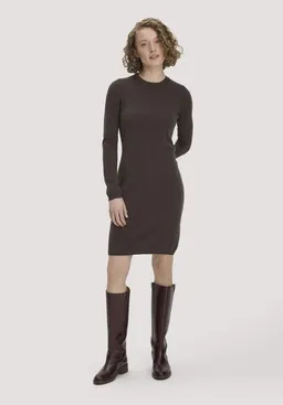 hessnatur hessnatur Strickkleid Regular aus Bio-Schurwolle mit Cashmere – Produktbild 1 von 1