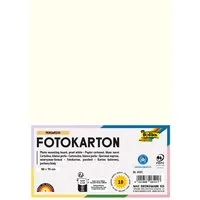 folia folia Fotokarton, 300 g/m², 50 x 70 cm, 10 Bogen, perlweiß – Produktbild 1 von 1