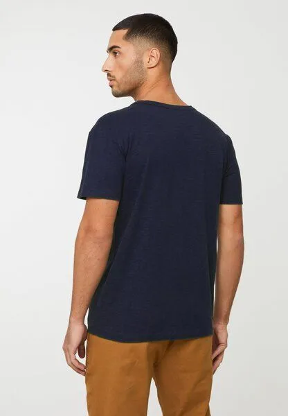 recolution Herren T-Shirt aus weicher Baumwolle (Bio) | BAY SIMPLE BIKE recolution, Dark navy (blau), – Produktbild 3 von 4