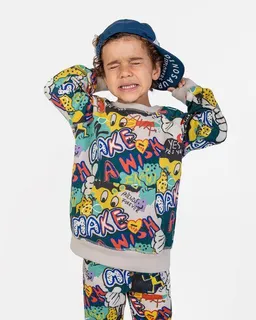 NAADA NAADA Sweatshirt Graffiti – Produktbild 1 von 1
