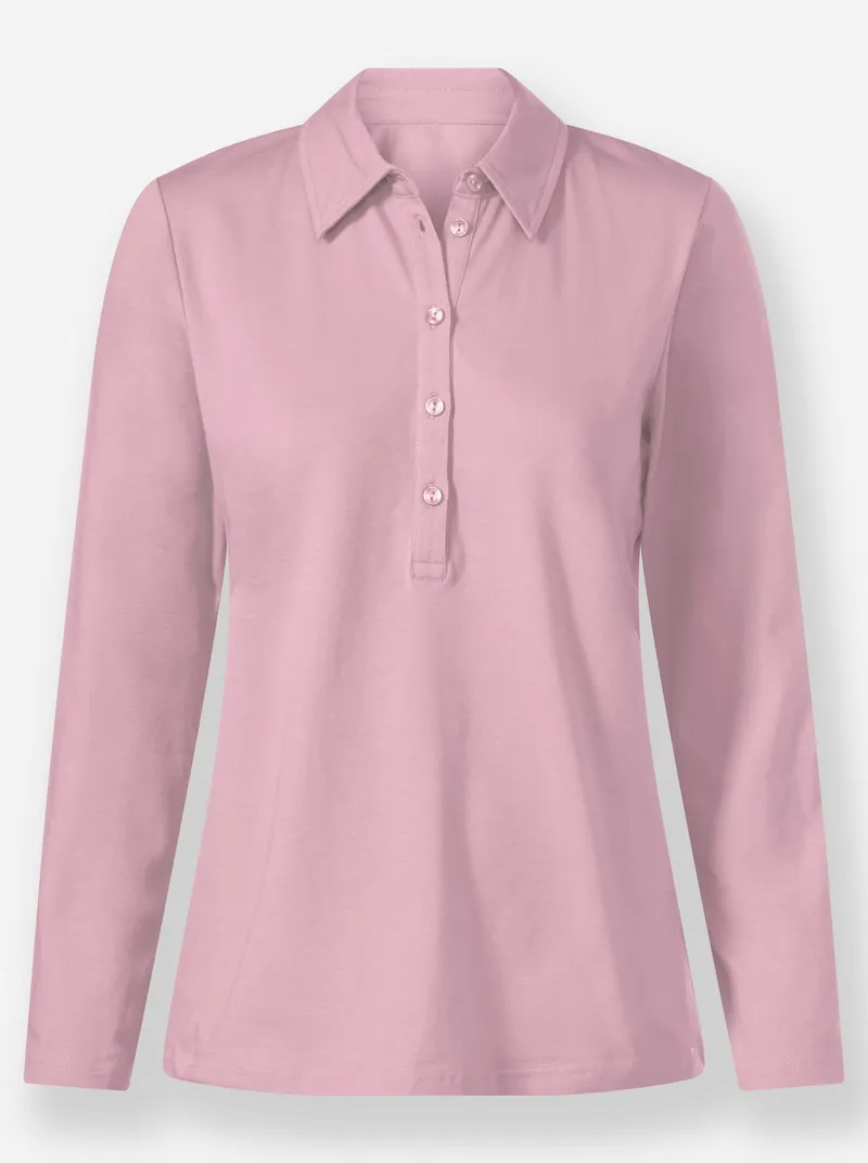 Witt Poloshirt rosé, Rosé, – Produktbild 1 von 2