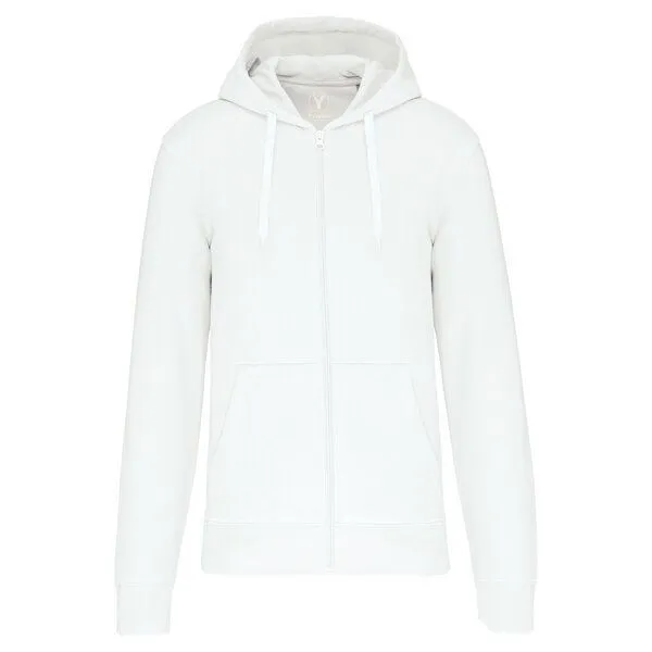 YTWOO YTWOO Nachhaltiges Basic Kapuzensweatshirt für Herren aus Nachhaltigen Materlialien, Weiß, – Produktbild 1 von 3