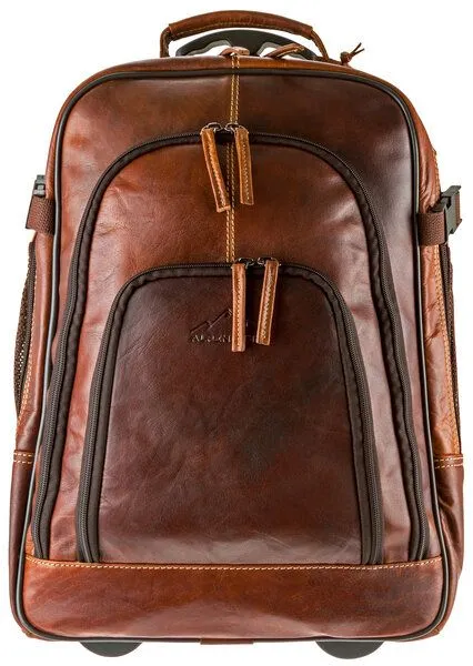 Alpenleder Alpenleder Trolley-Rucksack ACHENSEE, Brandy, – Produktbild 1 von 4