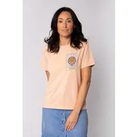 watapparel watapparel T-Shirt Frauen Tarot The Pizza, Fraiche peche, – Produktbild 1 von 1