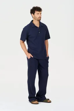 KOMODO KOMODO Herren vegan Top Iver Navy – Produktbild 1 von 1