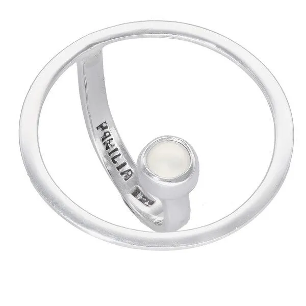pakilia pakilia Silber Ring Naturstein Fair-Trade und handmade, Silver, – Produktbild 3 von 3