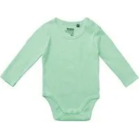 Neutral Neutral® Baby Wickelbody Strampler Langarm, Dusty mint, – Produktbild 1 von 1