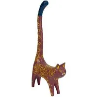 El Puente El Puente Deko-Katze / Ringhalter | Fair Trade & Handmade aus Indien – Produktbild 1 von 1